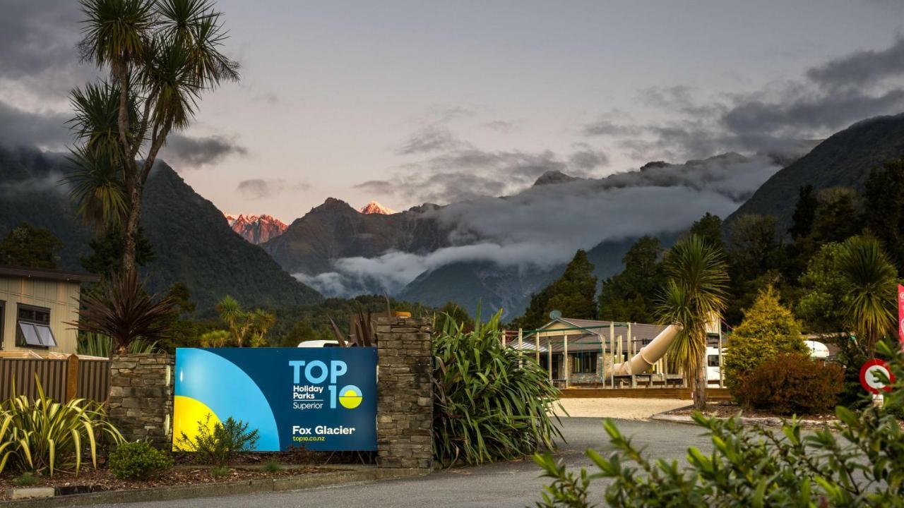 Fox Glacier Top 10 Holiday Park & Motels Eksteriør billede